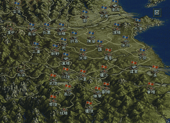The map's Chinese city names, Mac OS X