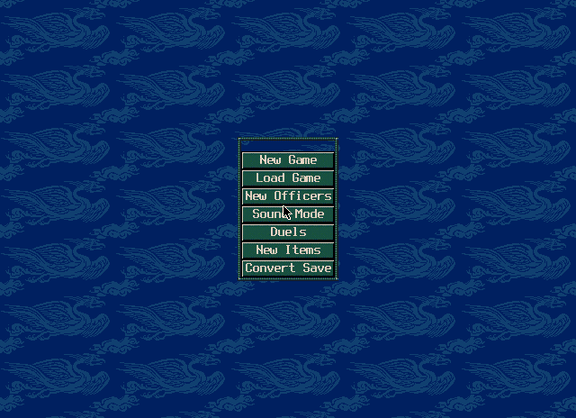 The Power-Up Kit's first menu
